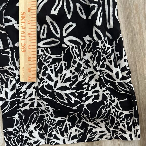 Soft Surroundings Les Bois Topper Duster Cardigan Womens XLP Black Floral Boho - Picture 8 of 8